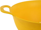 Mintra Home Plastic Strainer Colanders Set: 3, 3.5 and 5 Quart Double Strong - Image 4