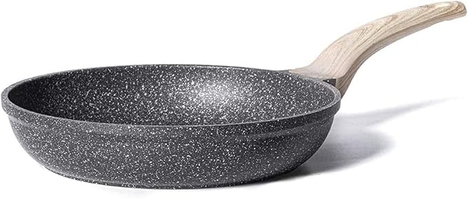 CAROTE Non Stick Frying Pan Skillet, Omelet Pan, Healthy Non Toxic Granite Chef - Image 8