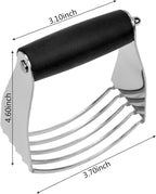 Dough Blender Heavy Duty Pastry Cutter Stainless Steel Butter Cutter - Image 2