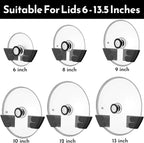 Niceyos Universal Adjustable Pot Lid Organizer - Image 2