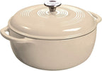 Lodge 3 Quart Enameled Cast Iron Dutch Oven by Lodge