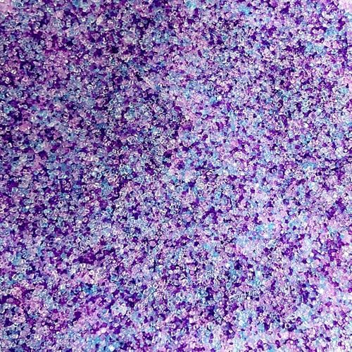 Edible Mermaid Sanding Sugar Sprinkles 142g/ 5.01oz Sparkling Pastel Sugar Crystals for cake decorating for Cakes, Cookies, Cupcakes, Ice Cream Topping and Rimming Sugar by Homipooty