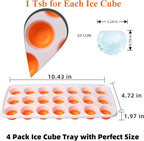 Ice Cube Trays with Lids BPA Free, Dishwasher Safe - Image 2