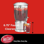 TableCraft 75 Upscale 2.5 Gallon Drink Dispenser - Image 6