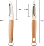 Potato Peeler Stainless Steel Vegetable Peeler, I-Shaped Peeler Carrot Fruit - Image 2