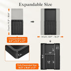 Lifewit Silverware Drawer Organizer, Expandable Utensil Tray - Image 2