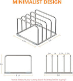 KORRTFID Cutting Board Holder Stand, Chopping Board Storage Rack, Cutting Board - Image 2