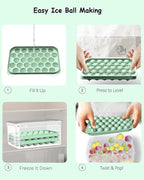 Mini Ice CubeTray with Lid & Storage Bin - Image 5