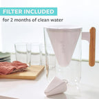 Soma by Full Circle 10-Cup Water Filter Pitcher - Image 4