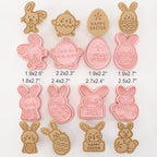 8 Pcs Cookie Cutters Set 3D Holiday Cookie Cutters - Image 4