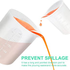 7 PCS Silicone Measuring Cups Kits, - Image 5