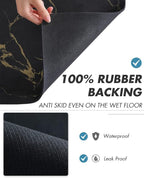 AMOAMI Coffee Mat Hide Stain Rubber Backed Absorbent Dish Drying Mat - Image 6