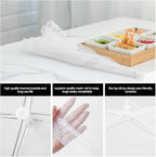 Pop-Up Mesh Screen Tent Umbrella, SPANLA 8 Pack Colored Food Cover Net - Image 7