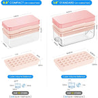 PHINOX Ice Cube Tray with Lid and Bin, Ice Trays - Image 5