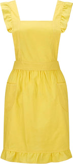 Hyzrz Retro Adjustable Ruffle Aprons by Hyzrz