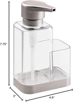 mDesign Modern Plastic Kitchen Sink Countertop Liquid Hand Soap Dispenser Pump - Image 7