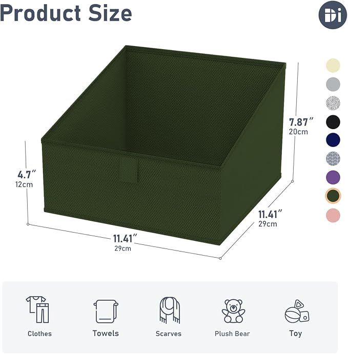 DIMJ Closet Storage Bins 8 Pack - Image 2