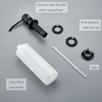 Soap Dispenser for Kitchen Sink Matte Black, Lotion Dispenser for Kitchen Sink - Image 7