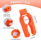 6-Pack Plastic Bottle Cap Opener, 3-in-1 Multi-Purpose Gripper Water Bottle - Image 2