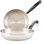 Farberware Classic Stainless Steel Frying Pan Set / Fry Pan Set / Stainless by Farberware