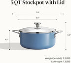 Redchef Ceramic Stock Pot, Induction Cooking Pot - Image 6