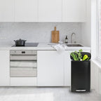 BestMassage 13 Gallon Stainless Steel Trash Can - Image 6