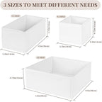 Drawer Organizer Clothes, 16 Pack Dresser Organizer Bins, Foldable Closet - Image 2