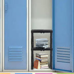 Svartur Locker Shelf Adjustable Height and Width, Locker Organizer - Image 2