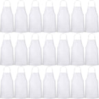 Foaincore Bib Aprons, Unisex Apron No Pocket Bulk Machine Washable Plain Aprons by Foaincore