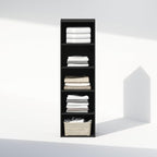 Furinno Reed Closet Organizers and Storage, 5-Tier Closet Organizer, Open Shelf - Image 6