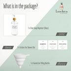 LOOCHICA Dish Clear Glass Soap Dispenser - Image 2