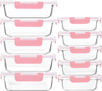 M MCIRCO [10-Pack Meal Prep Containers by MMCIRCO