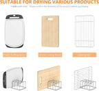 KORRTFID Cutting Board Organizer Stand Holder, 304 Stainless Steel Chopping - Image 4