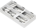 SpaceAid Bamboo Silverware Drawer Organizer by SpaceAid