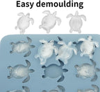 Ice Cube Mold Turtle Shaped Silicone Ice Cube Tray - Image 3