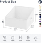 DIMJ Closet Storage Bins 12 Pack - Image 4