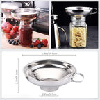 Canning Funnel for Kitchen Use, Wide Mouth Funnel for Mason Jars, Large Canning - Image 7