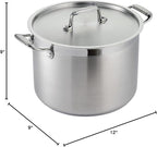 Tramontina Gourmet Stainless Steel 8-Quart Stock Pot - Image 10