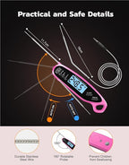 Instant Read Meat Thermometer Digital - Image 4