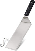 Turner 4x8 Stainless Steel Metal Griddle Spatula by Anmarko