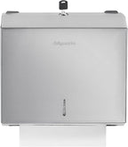 Commercial Paper Towel Dispenser Wall Mount, Stainless Steel C-Fold Multifold by dutyworks