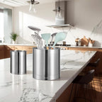 KSENDALO Stainless Steel Utensil Holder - Image 8