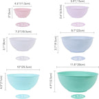 BoxedHome BPA Free Plastic Round Mixing Bowl - Image 3