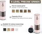 Electric Pepper Grinder and Salt Mill Set - Image 6