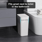 N. NETDOT Bathroom Trash Can - Image 2