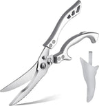 PURPLEBIRD Poultry Shears Heavy Duty, Kitchen Scissors Dishwasher Safe Kitchen by PURPLEBIRD