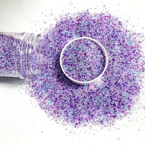 Edible Mermaid Sanding Sugar Sprinkles 142g/ 5.01oz Sparkling Pastel Sugar Crystals for cake decorating for Cakes, Cookies, Cupcakes, Ice Cream Topping and Rimming Sugar - Image 2