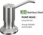 Kitchen Sink Soap Dispenser, Built in SoapDispenser, Counter Lotion Dispenser - Image 4