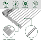 HANZENMA Roll Up Dish Drying Rack Over The Sink Kitchen Roll Up Sink Drying - Image 5