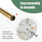 Koville Genuine Marble Paper Towel Holder Countertop, - Image 8